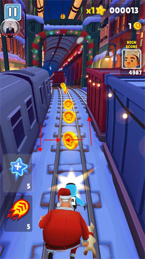 地铁跑酷无邪叶烸原创修改MOD版身法教学截图2