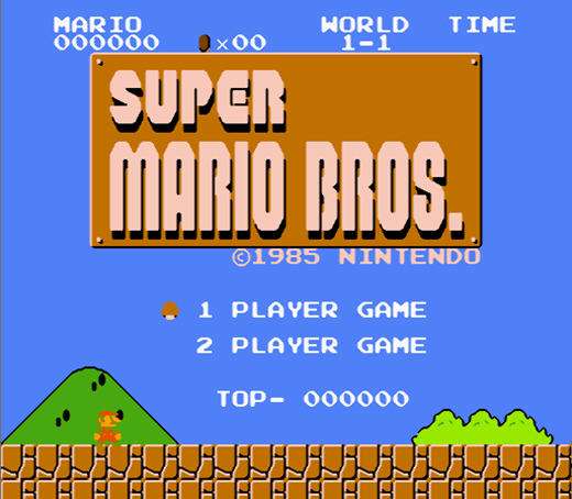 超级玛丽(马里奥兄弟)游戏