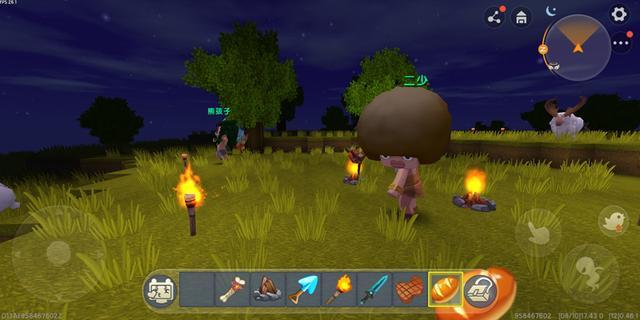 迷你世界怎么驯服野人