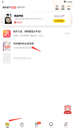 饭团追书怎么看目录