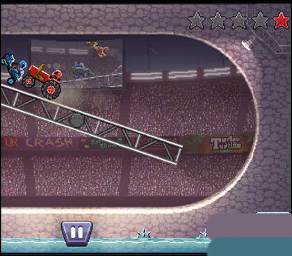 撞头赛车足球运动图片