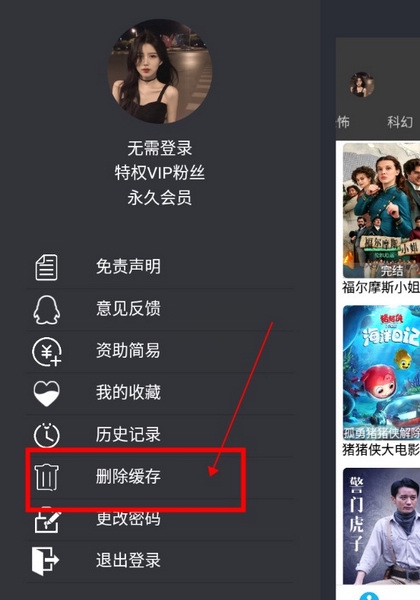 简易影视怎么清空缓存2
