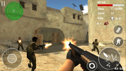 反恐射击突击无限金币版