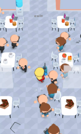 办公室混战房间搅动