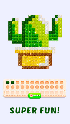 jewel coloring拼豆游戏