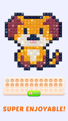 jewel coloring拼豆游戏