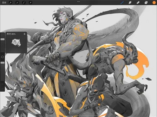 procreate绘画免费华为版