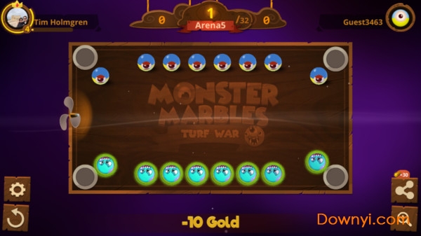 圈地战争：弹珠游戏