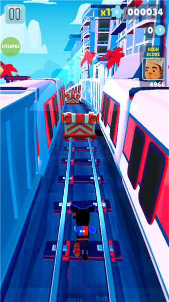 地铁跑酷根灿魔改夏威夷内置菜单版