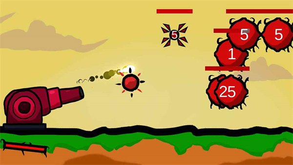 大炮模拟器游戏