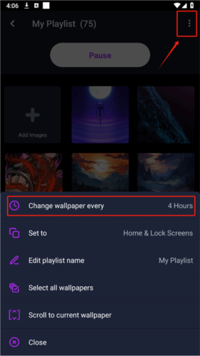 Walli壁纸怎么设置自动壁纸6