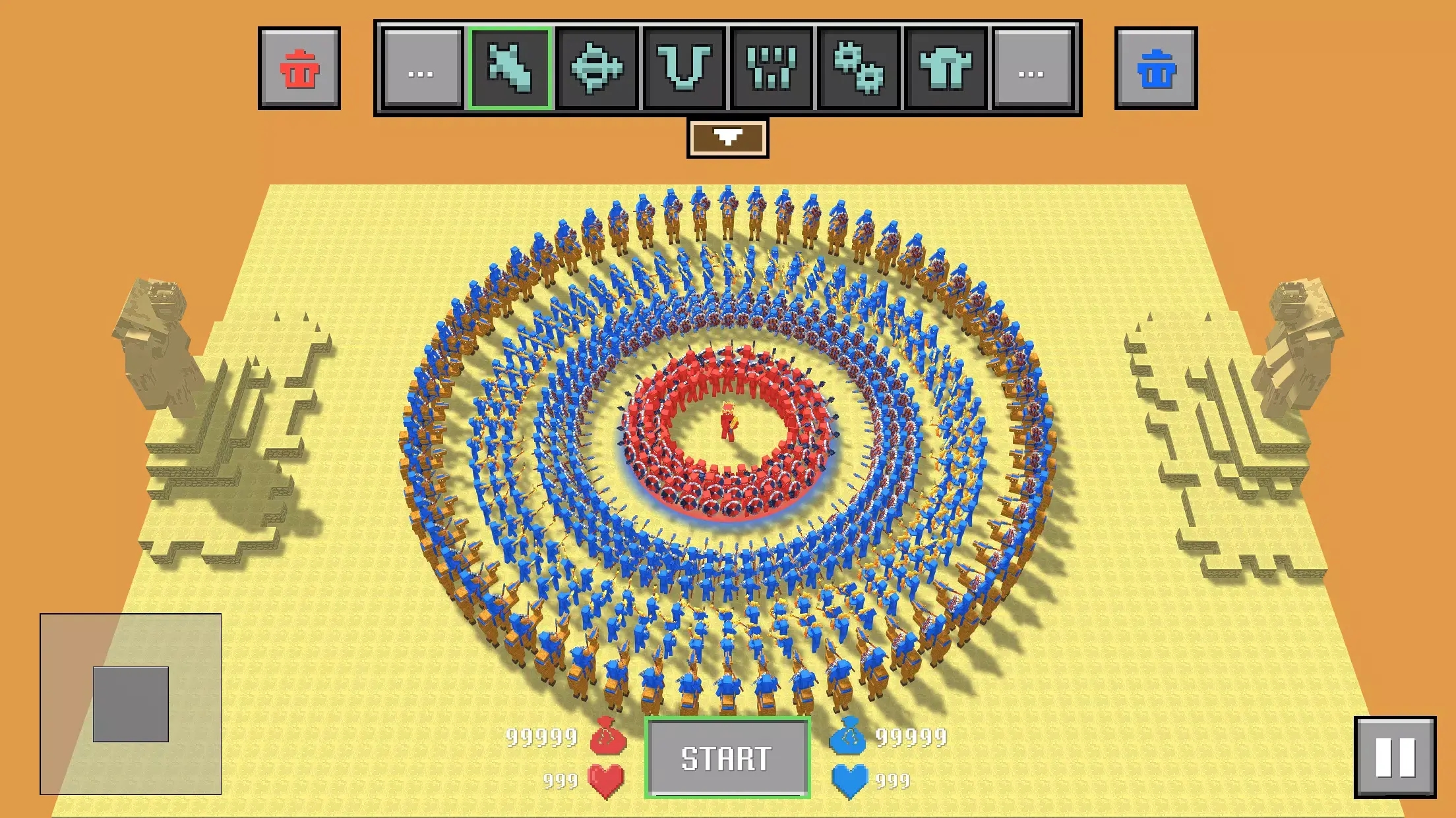 布娃娃战争模拟器