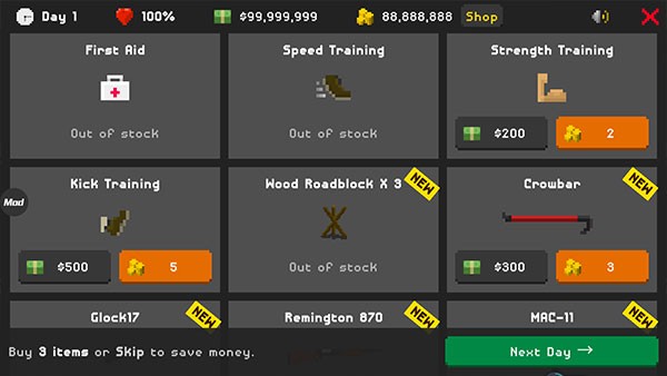 僵尸猎人像素生存