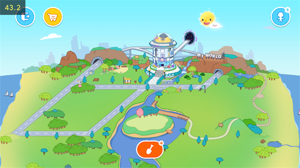 aha的世界地图解析版