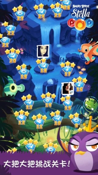 愤怒的小鸟思黛拉泡泡无限金币版