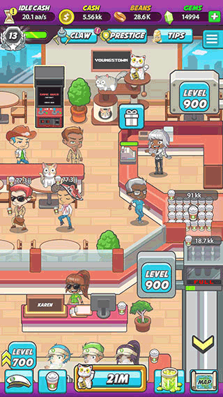 懒散的咖啡师大亨(Coffee Craze)