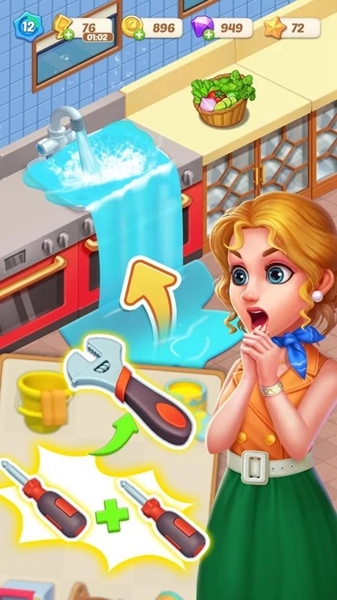 快乐合并咖啡厅破解版图片2