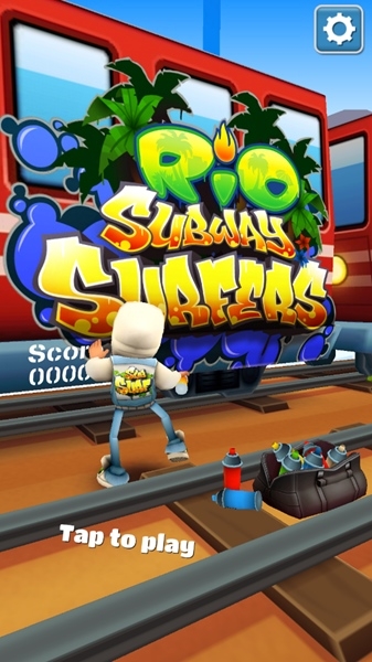 地铁跑酷里约版破解版图片2