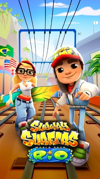 地铁跑酷里约版破解版图片1