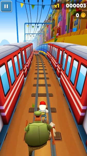 地铁跑酷里约版破解版图片3