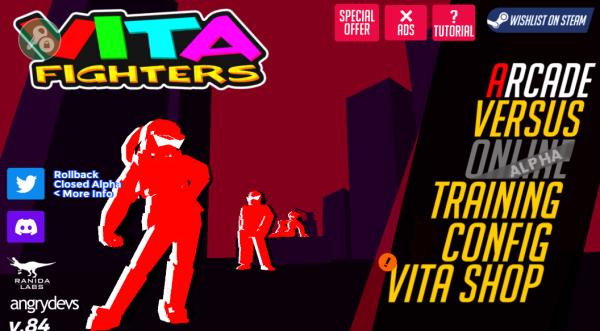 维塔战士全人物解锁(VitaFighters)