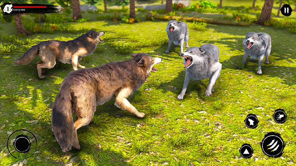 阿尔法野狼生存模拟器(Wolf Simulator)