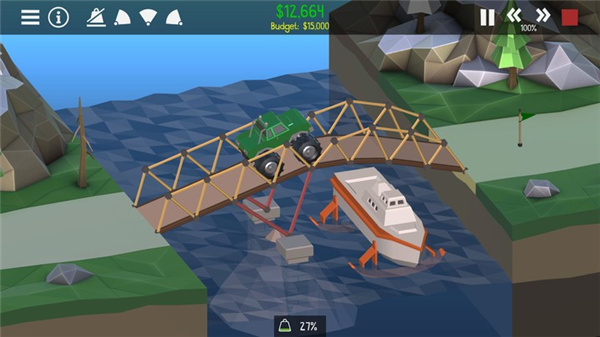 保利桥2手机版(Poly Bridge 2)