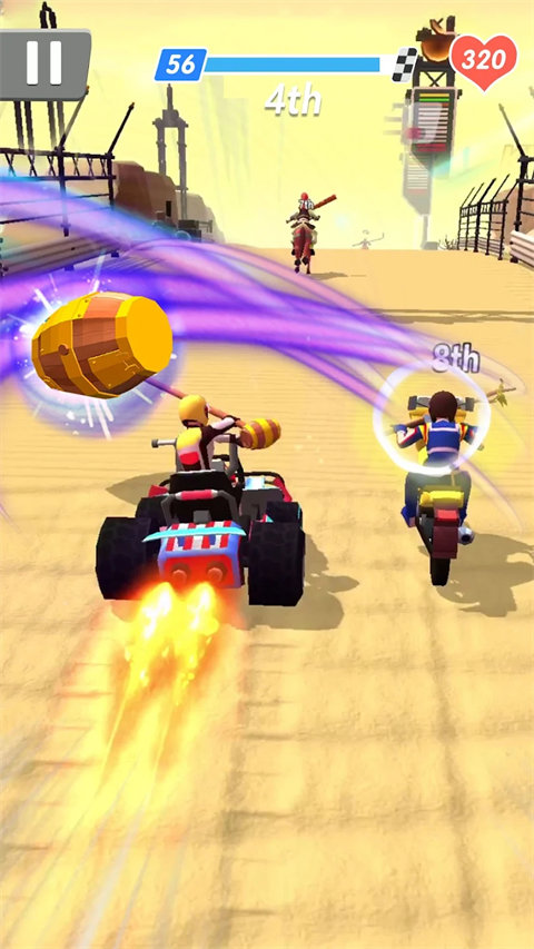 赛车粉碎中文版(Racing Smash 3D)