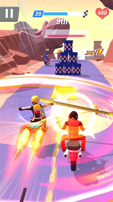 赛车粉碎中文版(Racing Smash 3D)