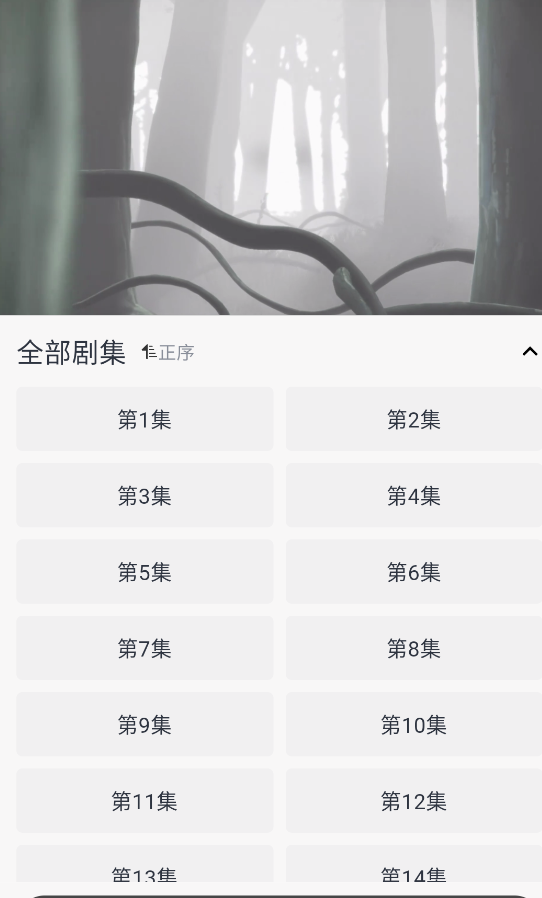 选择集数界面