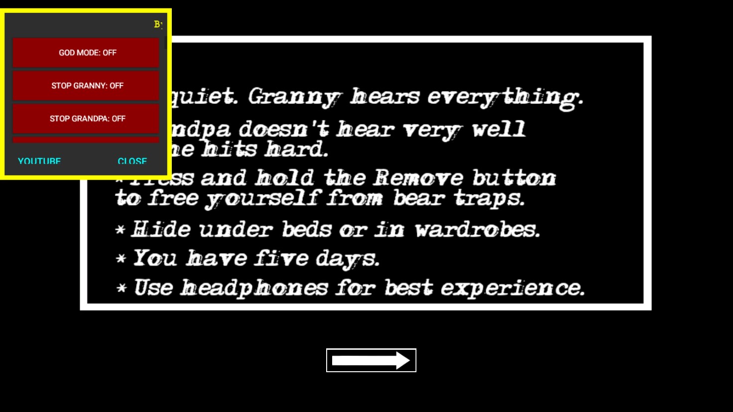 Granny2黄色黑客菜单共存版