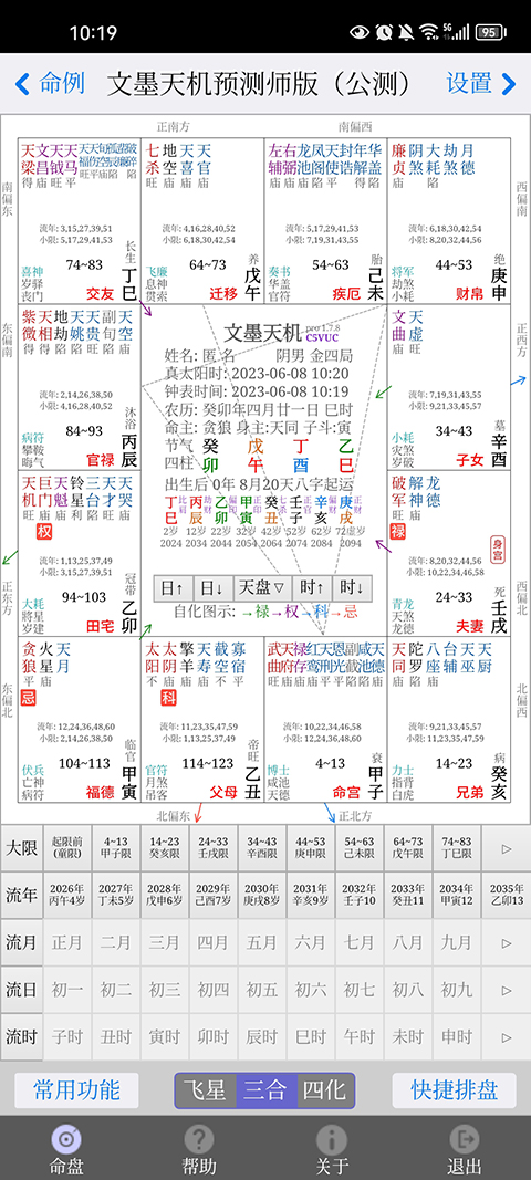 文墨天机解命盘