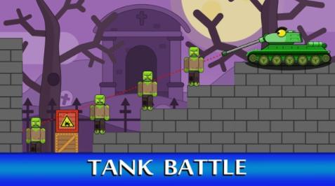 坦克大战僵尸游戏(Tank vs Zombies)