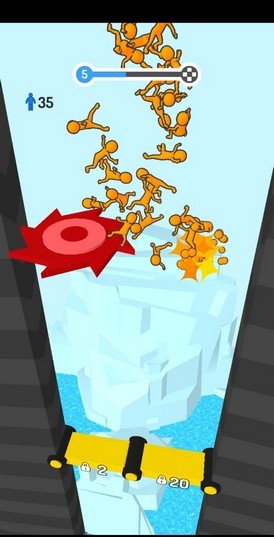 Crowd Falls人群瀑布