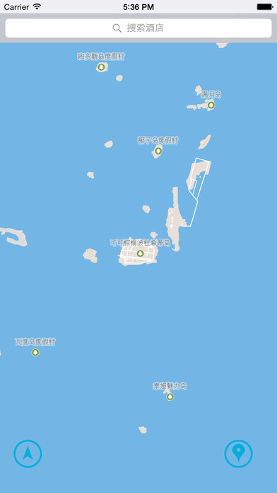 马尔代夫中文离线地图APP
