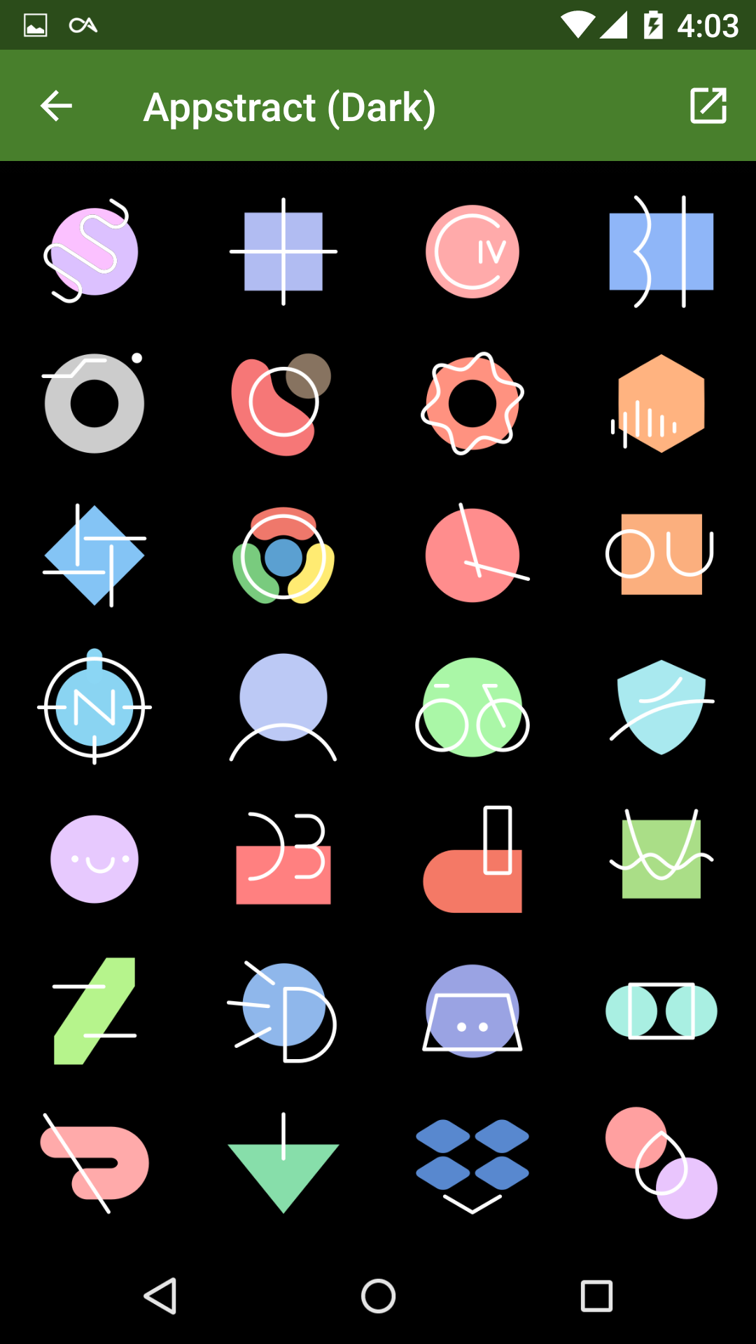Appstract黑色图标包