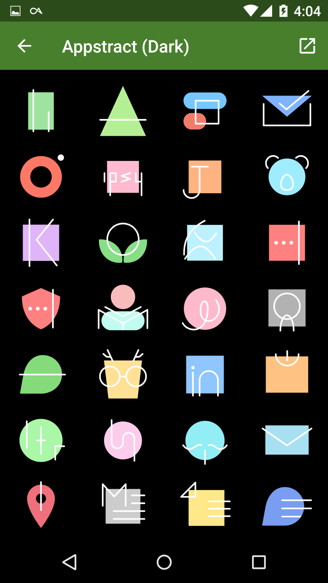 Appstract黑色图标包