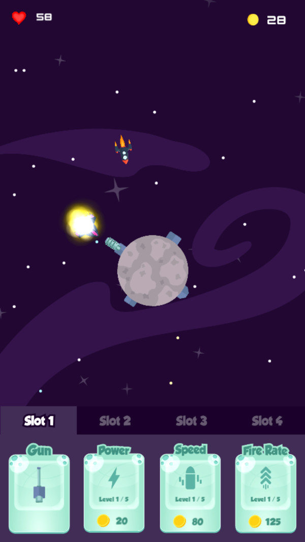 星球战斗旋转太空