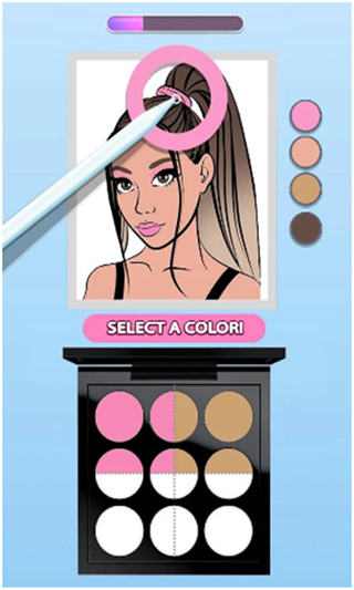 makeupkit眼影盒子