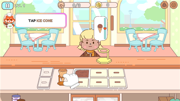 冰淇淋咖啡馆中文版(Ice Cream Cafe)