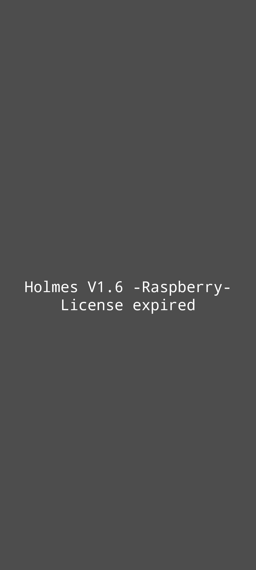Holmes环境监测