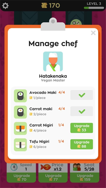 Sushi Bar(回转寿司店游戏)v1.1.12安卓版