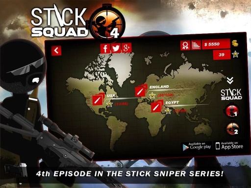 火柴人狙击手4 Stick Squad 4v1.0.3