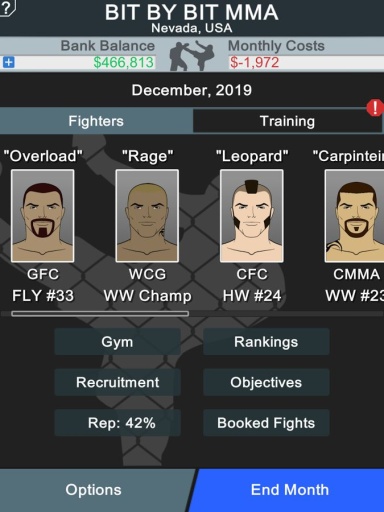 综合格斗经理 MMA managerv1.0