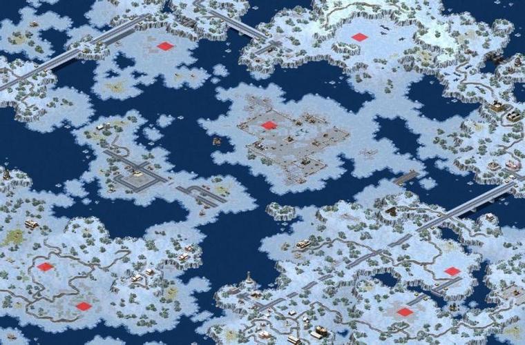 尤里的复仇高地生存地图