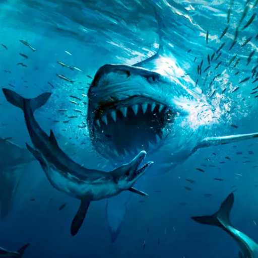 巨齿鲨模拟器破解版(Megalodon Simulator)