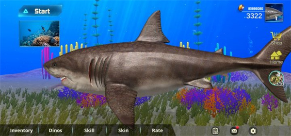 巨齿鲨模拟器破解版(Megalodon Simulator)