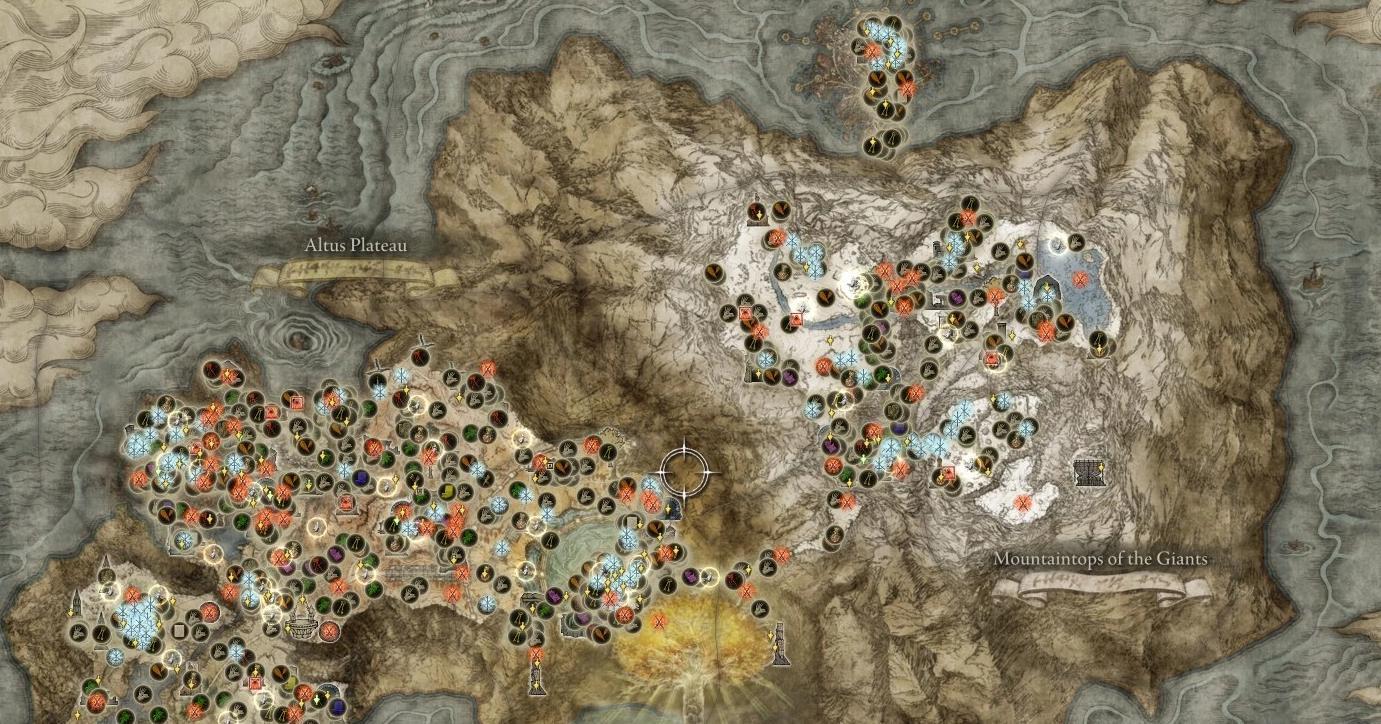 艾尔登法环1.04版本地图