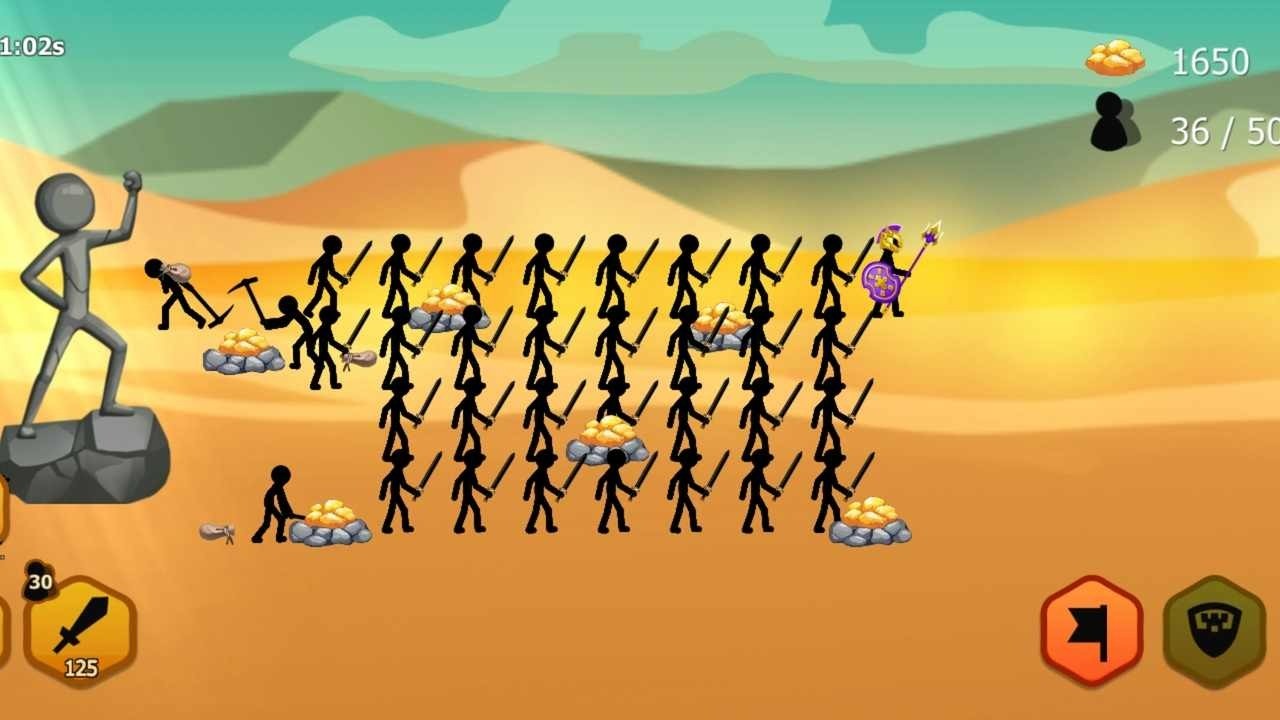 棍棒战争无限金币钻石修改版(Stick War Tower)
