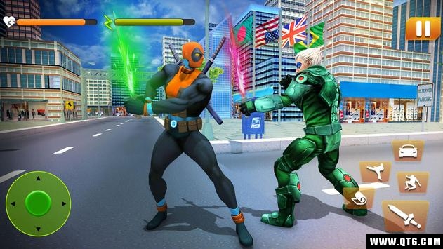 Superhero Crime City - Captain Dead Sword Pool(超级英雄犯罪城) 1.0安卓版